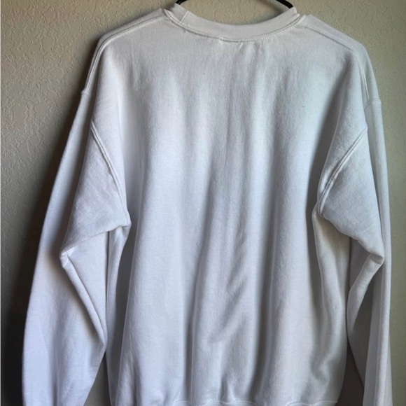 NIRVANA White and Green Graphic Crewneck Sweater - Picture 4 of 4